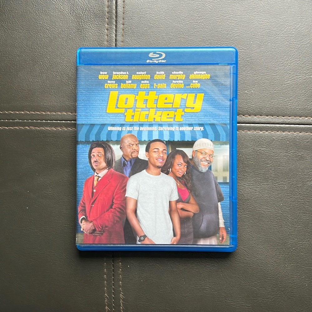 Lottery Ticket Movie Bow Wow Ice Cube Two Disc Set Blu-Ray DVD